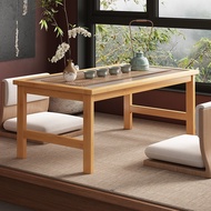 Coffee Table Bamboo Acrylic New Style Upgrade Center Desk Center Table Space Saving