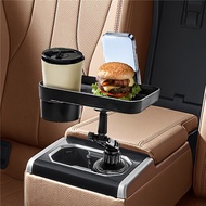 Foldable Car Food Tray with Bottle Cup Holder Car Water Cup Cell Phone Holder