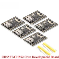 5Pcs/1pc CH552 Mini Core Board Type-C USB Learning Development Module WCH MCS51 E8051 24MHz CH552T F