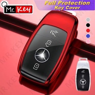 【Mr.Key】 New Mercedes Benz Key cover for C-Class / E- Class / GLC300 / E260 / E300 / C180 / C200 / B