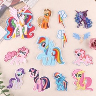 Cheapest IOP 25-Iron-on Self-Adhesive Embroidery Pony Iron on patches patches.