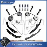 Car Engine Parts Timing Chain Kit W/ VVT For Ford F150 Expedition Lincoln Navigator 3.5L V6 DOHC 16-