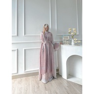 MEDINA MAXI DRESS (Outer Brocade Combined) EID CLOTHES BRUKAT GAMIS LONG MUSLIM GAMIS LONG CLOTHES S