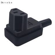 [Devoko] C13 Power Plug Right Angle IEC 320 C13 Female Power Cable Adapter Connector