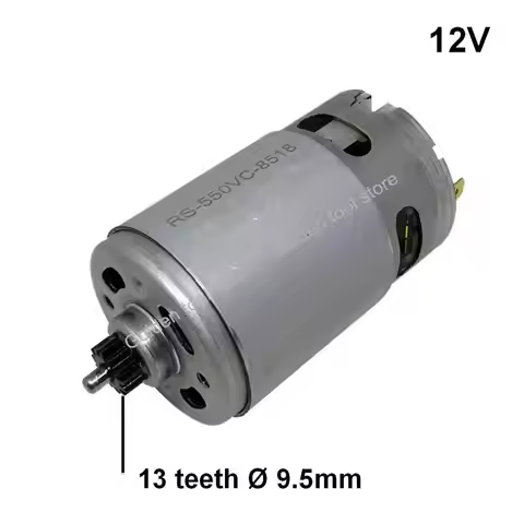13 Teeth RS-550VC-8518 Motor 12V Replace for BOSCH GSR GSB 12-2-LI 120-LI GSR12-2-LI GSR12-LI GSB120