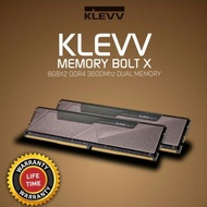 Klevv 16gb Kit (8gb Ddr4x2pcs) Bolt X 3600mhz (dual Channel)