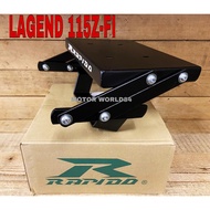 MONORACK ADJUSTABLE REAR RACK MONORACK YAMAHA LAGENDA SRL 115 FI FOR FOOD DELIVERY GIVI BOX 100% ORI