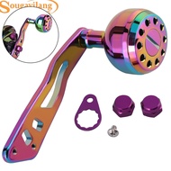 Sougayilang Fishing Reel Handle Colorful Aluminum Alloy Fish Reel Handle  Strong Durable for Casting Reel Accessory