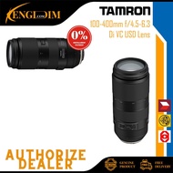 Tamron 100-400mm f/4.5-6.3 Di VC USD Lens (TAMRON MALAYSIA 2 YEARS WARRANTY) (INSTALLMENT AVAILABLE)