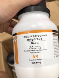 Na2CO3 natri cacbonat sodium carbonate tinh khiết lọ khối lượng 500g