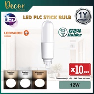 OSRAM [SET 10pcs] OSRAM LED Bulb PLC Stick 10W 12W (G24) Mentol PLC Stick LED Bulb Mentol Lampu