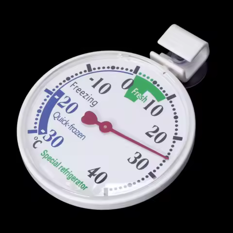 Refrigerator Freezer Thermometer Fridge Refrigeration Temperature Gauge Home use D7WA
