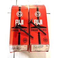 (FUJI Japan Genuine) Intake Valve Exhaust TOYOTA ALTIS Year 2001 2006 Engine 3ZZ 1.6CC 1600 Id