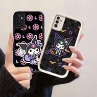 HK-27 Halloween Kuromi Shockproof Casing for Black and White Silicone Samsung A25 A24 A34 A17 A35 A2