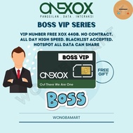 VIP NUMBER BOSS Onexox Prepaid 8055 number xox sim card 36months validity