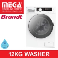 BRANDT WFB124QWA 12KG FRONT LOAD WASHER (3 TICKS)