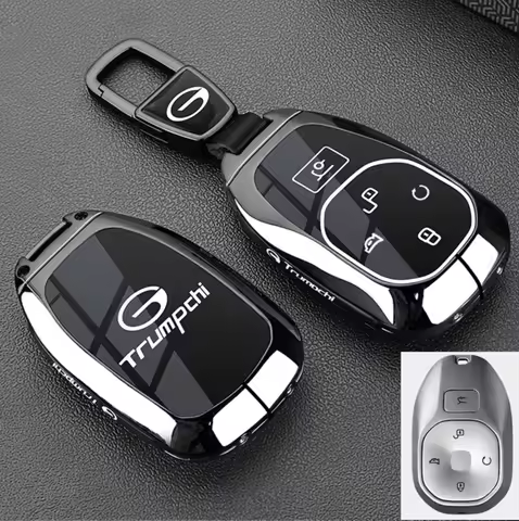 Car Zinc Alloy Key Case Holder Cover For GAC Trumpchi GS7 GS8 GM8 GS5 GA6 GM6 GN8 Empow J15 J16 2023
