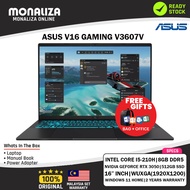 Asus V16 Gaming Laptop (V3607V‑JRP188WS) Intel Core i5‑210H | NVIDIA GeForce RTX 3050