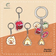 GANTUNGAN Setup Bigger Shop GanCi Setup Bigger Shop GanCi 100% 10 B2 Acrylic Keychain Summarize this