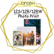 12S /12R / 12RW Photo Print / Cuci Gambar / Cuci Foto / 打印照片 RC Photo Paper (waterproof) Digital Pho