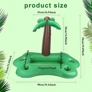 HOT Dog Pool Float Inflatable Multi-role PVC Resistant Durable Comfort Pet Water Float for Summer Co