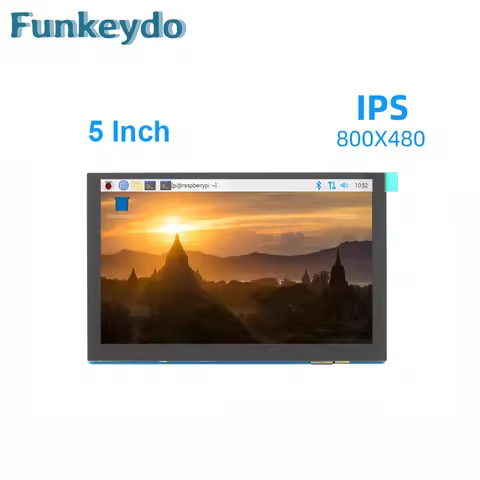 DSI Display Raspberry Pi 5 Inch MIPI 800X480 TFT IPS Capacitive Touch Screen 5" LCD Monitor Support 