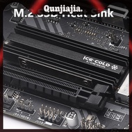 M.2 NGFF NVME 2280 SSD Heatsink with Silicone Thermal Pad for PS5 Desktop PC
