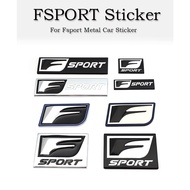 F Sport Badge Emblem Decals Car Accessories for Toyota Lexus IS200T IS250 IS300 RX300 CT NX RX GS RX