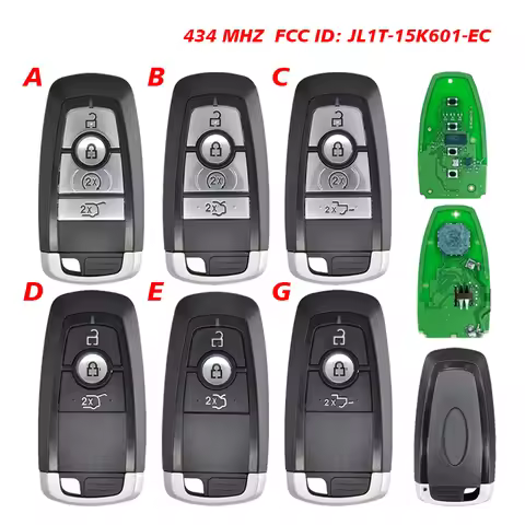 CN018098 4Button Smart Remote Key Fob For Ford Raptor MK5 Taurus 2023 434.2MHz HITAG Pro 49 Chip HS7