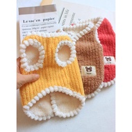 dog costume dog clothes Dog Clothes Autumn and Winter Velvet Puppy Sweater Teddy Bixie Small Dog Cat