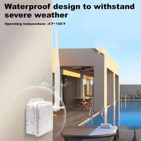 A85P Wireless Bridge Point-To-Point Long Range Wireless Access with High-Gain Antenna, 2.4G WiFi Bri