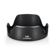 JJC Mwtal Lens Hood Shade for Canon RF 28mm F2.8 STM Replaces Canon EW-55 on Camera Canon EOS R100 R