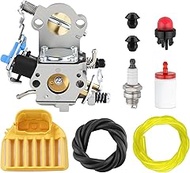 544883001 Carburetor Air Filter Tune Up kit Fits for Husqvarna 455/455E/455 Rancher/460/460 Rancher/