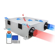 Intelligent Control ERV MHRV Fresh Air Ventilation System With Tuya And WiFi Module For Heating Appl