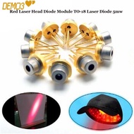 [DEMO3] 1/2/5/10pcs Red Laser Head 5MW 5mw 650nm 2.2V TO-18 Laser Diode