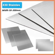 430 Mgnetic Stainless Steel Plate Thickness 0.1 0.15 0.2 0.25 0.3mm 10CR17 Stainless Steel Sheet-1/2