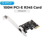 ORICO PCI Express Ethernet Adapter 10/100M Electrical Port Expansion Network Card 1Port For Window