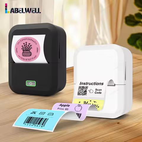 Thermal Label Printer X2 Mini Adhesive Label Maker Similar to B1 B21 M110 E210 Marklife P50 Label Ma