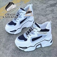 Hi.bags Sneakers JINS Casual ShoesWanita Casual Pink Shoes for Women Rubber