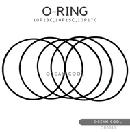 โอริง ฝาคอมแอร์ 10P (แพ็ค5เส้น) 10P13C  10P15C  10P17C OR0030 O-RING COMPRESSOR DENSO 10P 13C  15C  17C  ลูกยางโอริง นิปปอน เด็นโซ่ ยาง