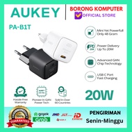 AUKEY Charger Type C 20W GAN PD 3.0 Fast Charging Black & White PA-B1T