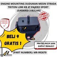 MESIN ENGINE MOUNTING STRADA TRITON L200 KB 4T PAJERO SPORT MR-992670 (3 MONTH WARRANTY) BUY 9 GET 1
