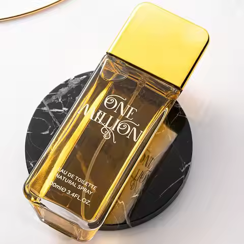 100ml Perfume Golden Million Gold Brick Extrait - Women Men's Long-Lasting Woody Perfume Men's Perfu