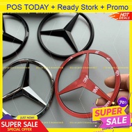 Mercedes Benz sign Trident logo rear trunk logo a e c CLA C200 e300l logo rear logo Mercedes-Benz Tr