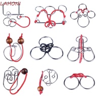 CURTES Brain Teaser Puzzles Kong Ming Lock Cognition Games Kids Gifts Brainteasers Games Buckle Inte