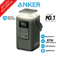 Anker Powerbank Fast Charging Powercore 548 Power Bank 60,000mAh Reserve 192Wh Outdoor Generator 87W (A1294)