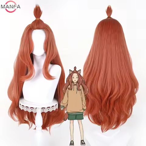 Chainsmoker Cat Yani Neko Aruko Sakai Cosplay Wig Heat Resistant Synthetic Hair Wigs + Wig Cap