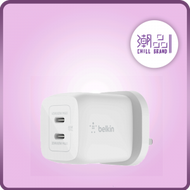 Belkin - BoostCharge Pro 雙 USB-C® GaN PPS 65W 快速家用式充電器 - WCH013MYWH