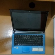 Laptop Acer Aspire 4750G core i5 second mulus siap pakai