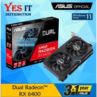 ASUS DUAL RADEON RX6500XT / RX6600XT OC 4GB / 8GB GDDR6 GRAPHIC CARD (DUAL-RX6500XT-04G)